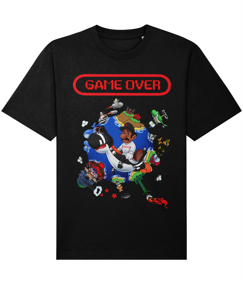 Game Over Not Mario T- Shirt