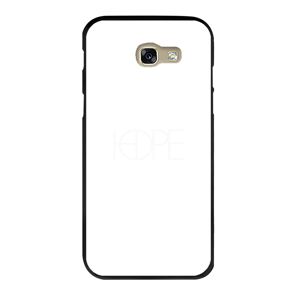 hopeW Back Printed Black Hard Phone Case