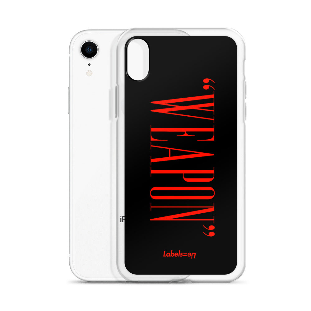 WEAPON CASE iPhone Case