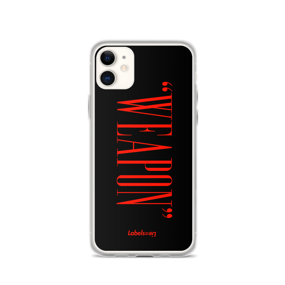 WEAPON CASE iPhone Case